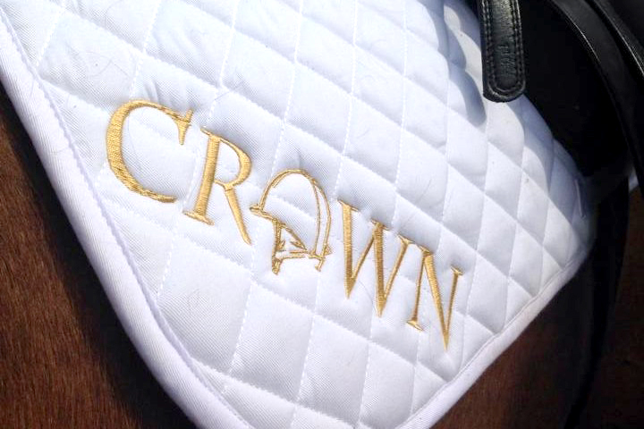 Crown Riding Logo Embroidery